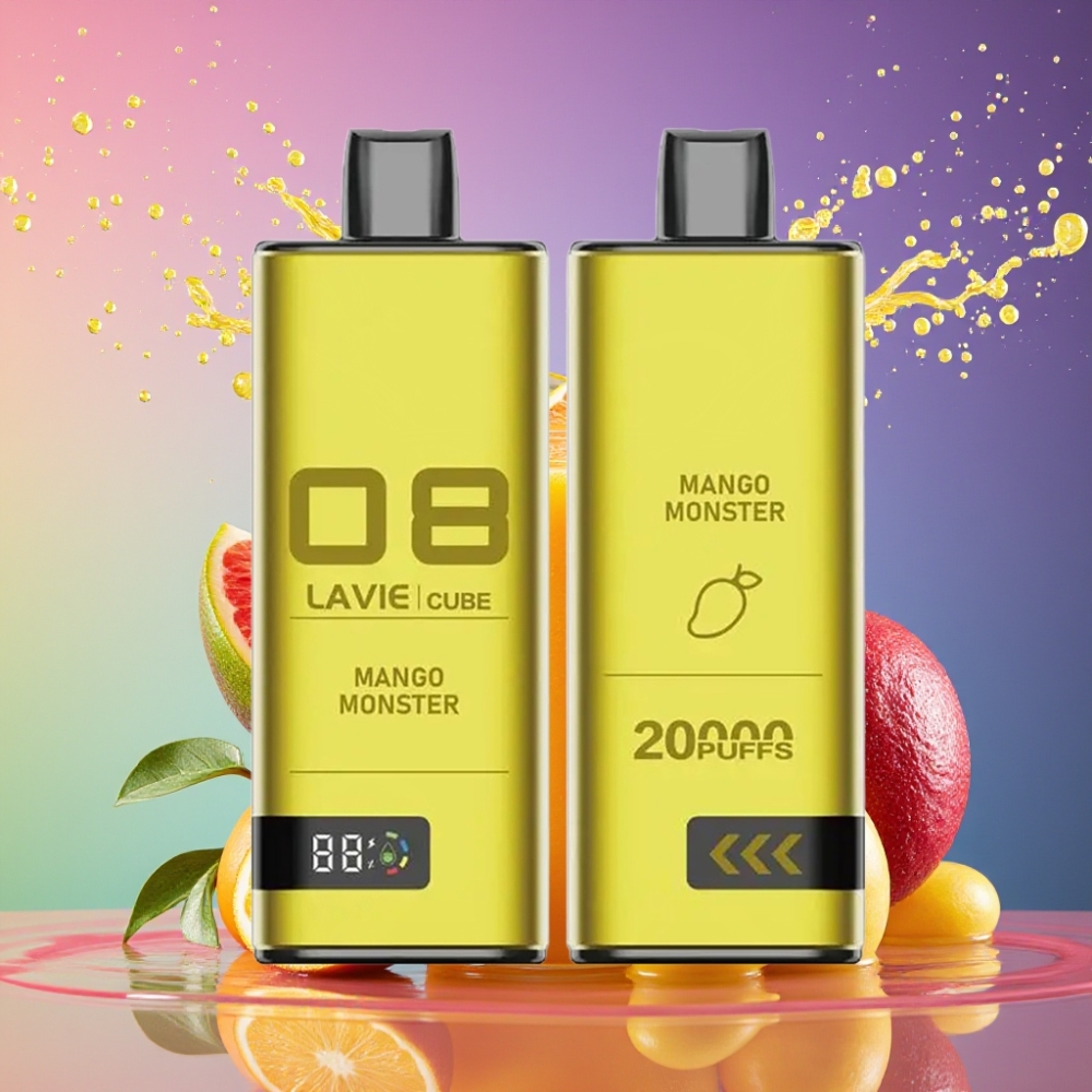 Lavie Cube 20000 Puffs Mango Monster 28ML 5% Type C Engros Danmark