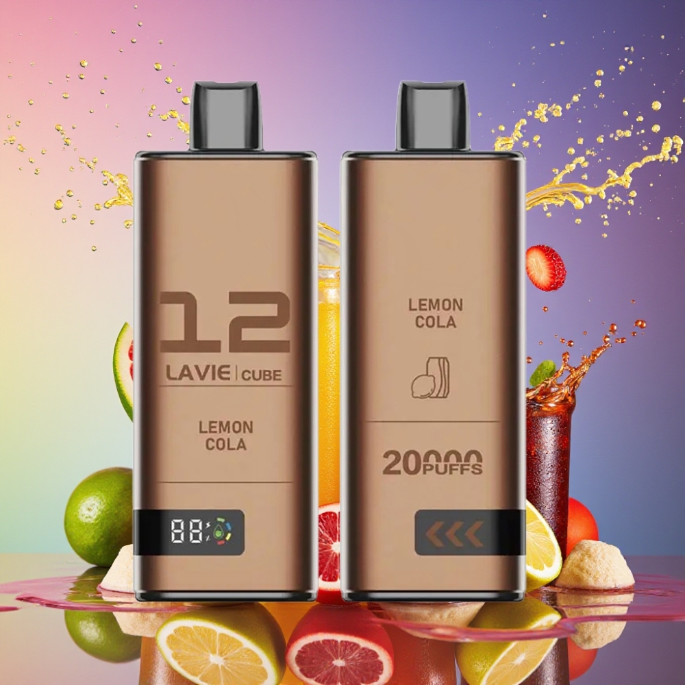 Lavie Cube 20000 Pust Engros Danmark Citron Cola