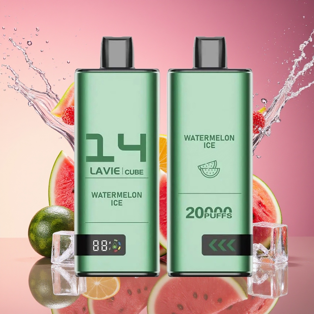 Lavie Cube 20000 Pust Vandmelon Is 28ML 600mAh Type C Engros Danmark
