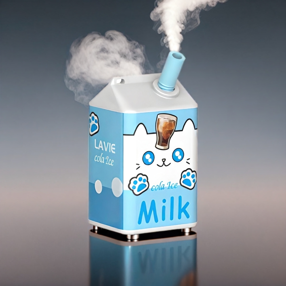 LAVIE Milk 7000 Puffs Cola 16ML 600mAh Type C 0-5% 0.058kg 37x34x65mm Engros Danmark