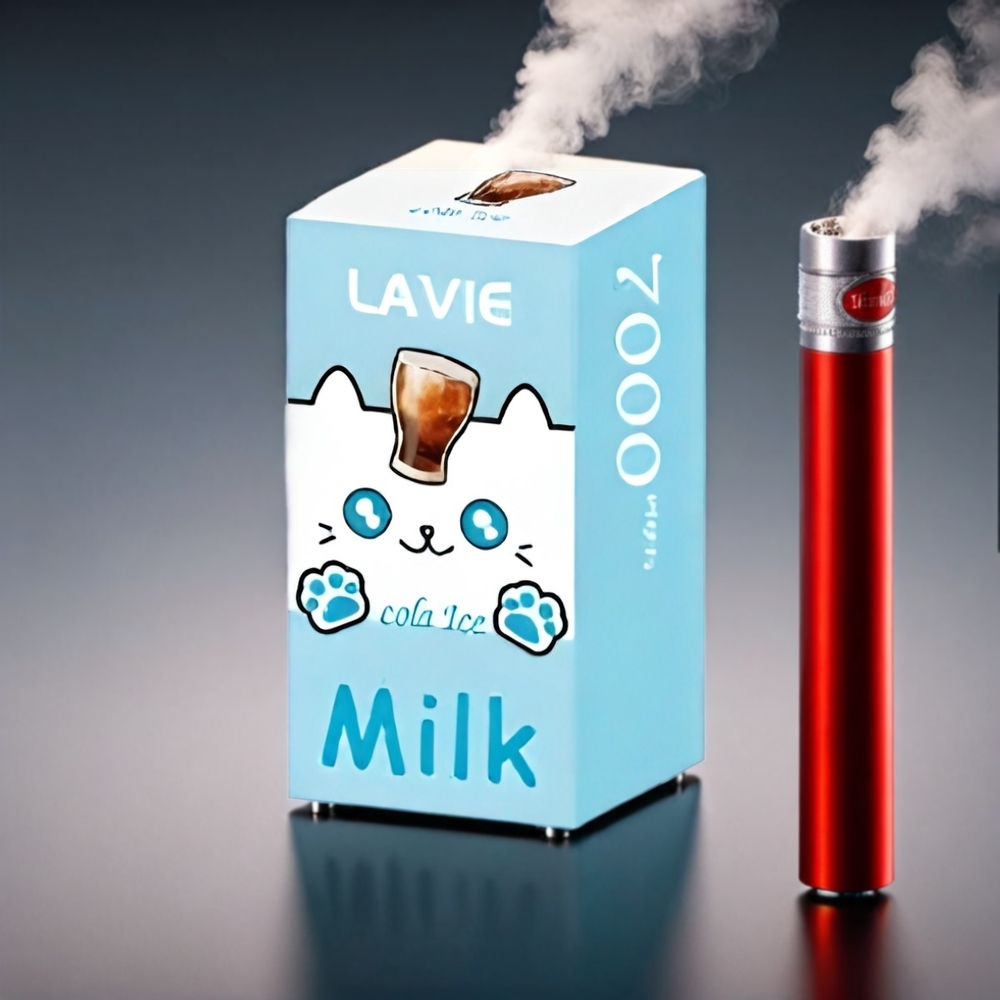 LAVIE Milk 7000 Puffs Cola 16ML 600mAh Type C 0-5% 0.058kg 37x34x65mm Engros Danmark