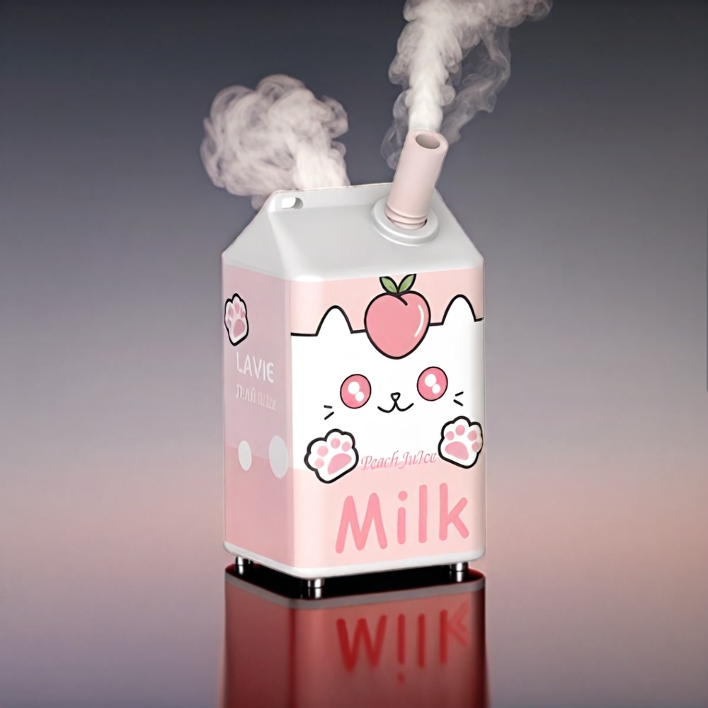 LAVIE Milk 7000 Puffs Ferskenjuice 16ML 600mAh Type C 0-5% - Engros Danmark