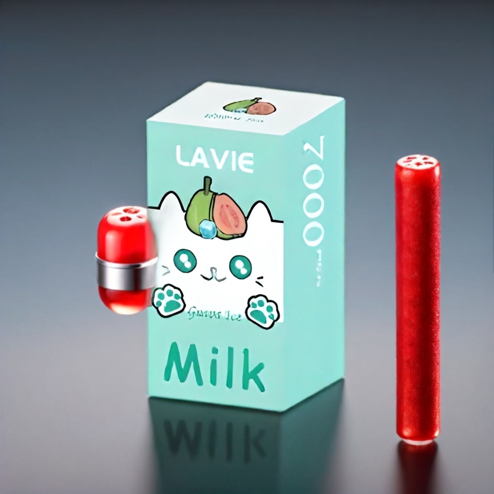 LAVIE Milk 7000 Puffs Guava (16ML 600mAh Type C) Engros Danmark