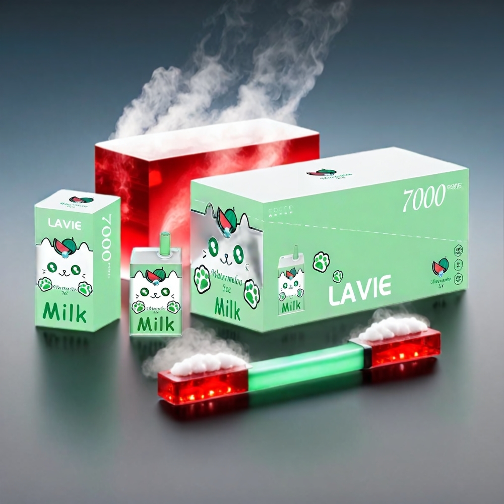 LAVIE Milk 7000 Puffs Vandmelon 16ML/600mAh Type C 0-5% Engros Danmark