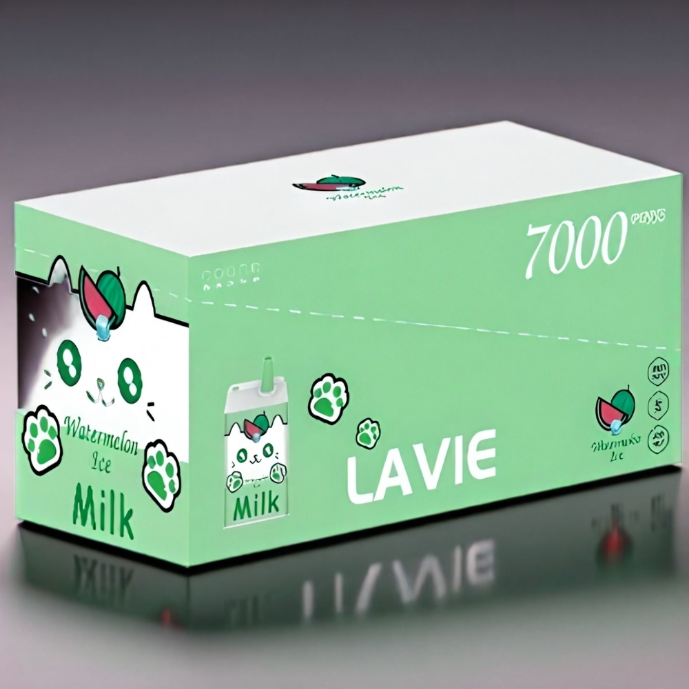 LAVIE Milk 7000 Puffs Vandmelon 16ML/600mAh Type C 0-5% Engros Danmark