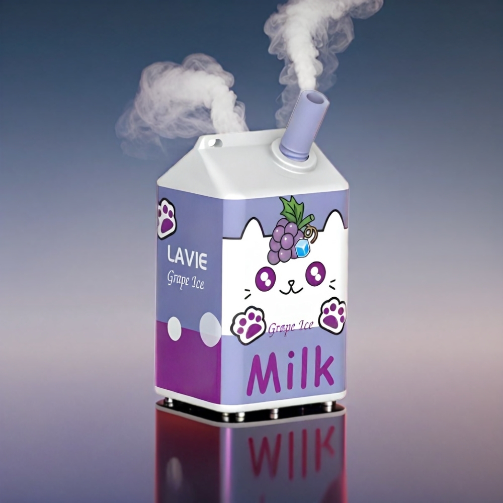 LAVIE Milk 7000 Puffs Vindrue 16ML 600mAh Type C 0-5% Nicotin Engros Danmark