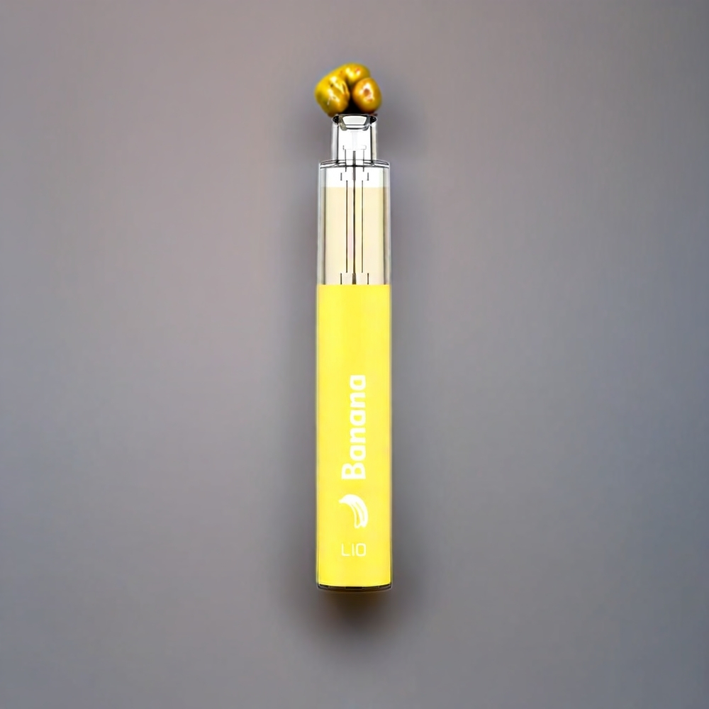 LIO BEE Engangs Vape Banan 650mAh 3.5ml Engros Danmark LIO BEE Engangs Vape Banan 1000mAh 5.0ml Engros Danmark