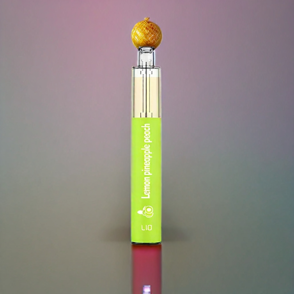 LIO BEE Engangs Vape Citron Ananas Fersken 1000mAh 5.0ml Engros Danmark