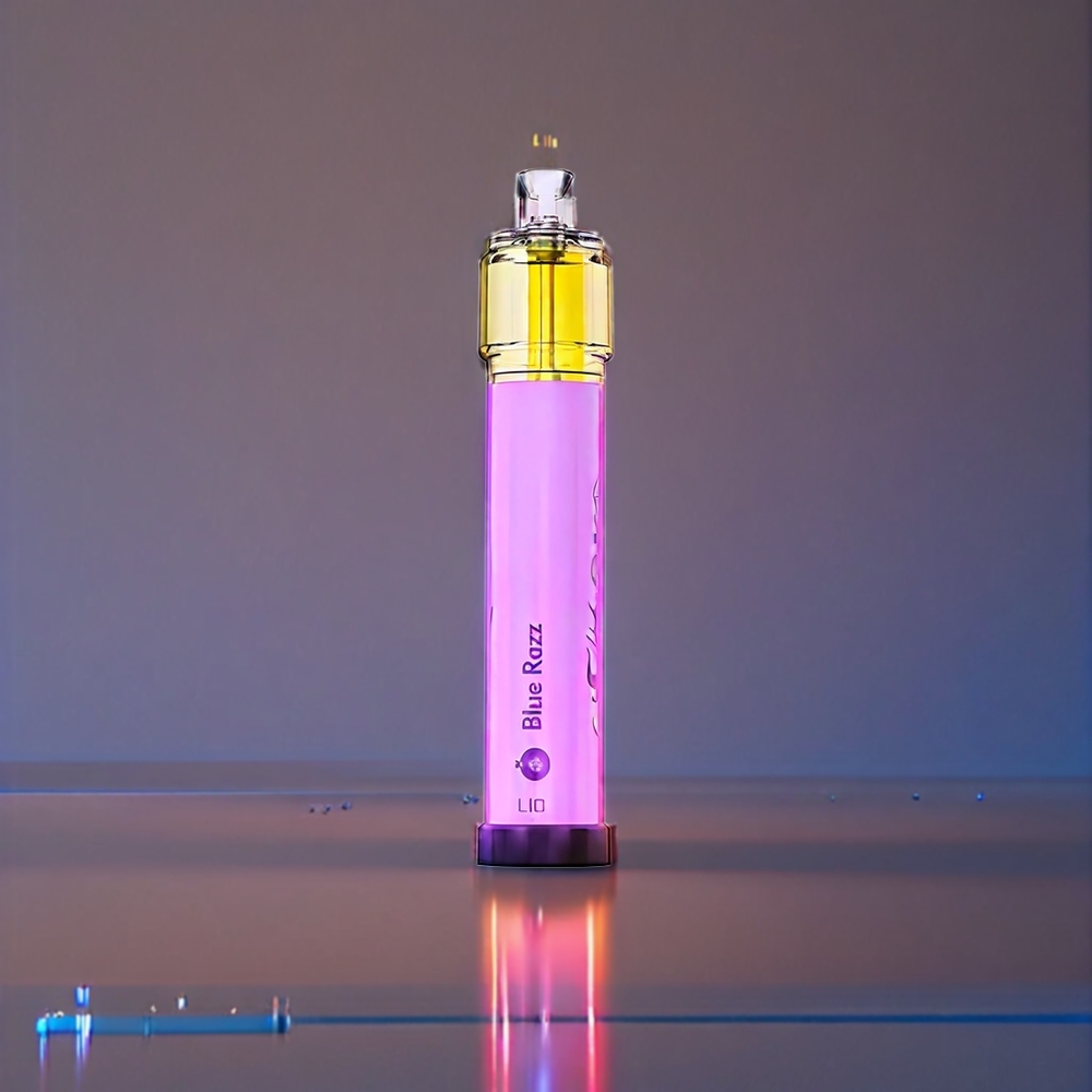 LIO Bee Lit 2500 Pust Engangs Vape Blå Razz 1300mAh 6.0ml 5% Engros Danmark