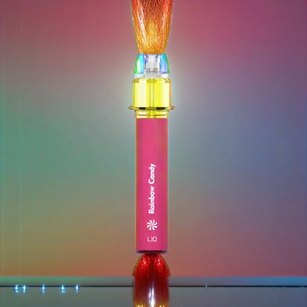 LIO Bee18 2500 Puffs Engangs Vape Regnbue Slik 6,5ml 5% Engros Danmark