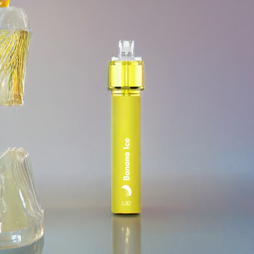 LIO Bee18 Max 2500 Pust Bananis Is 1300mAh 6.5ml 5% parameter combination + Engros Danmark