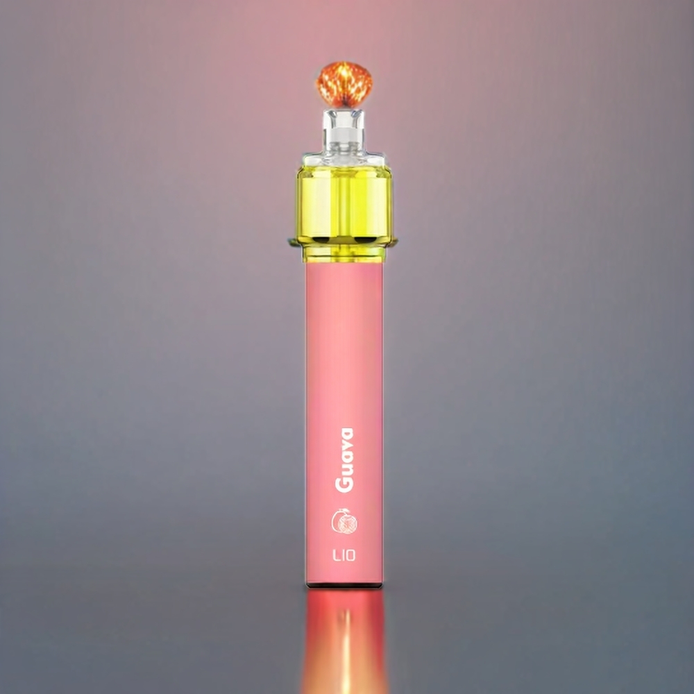 LIO Bee18 Max 2500 Pust Rørformet 1300mAh 6.5ml Guava Engros Danmark