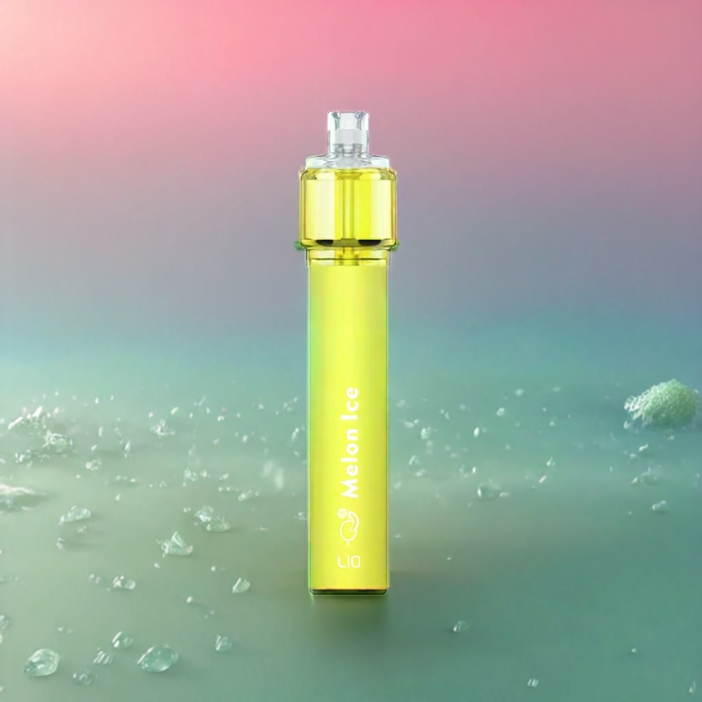 LIO Bee18 Max 2500 Pust Rørformet 1300mAh 6.5ml Melon Is parameter combination + Engros Danmark
