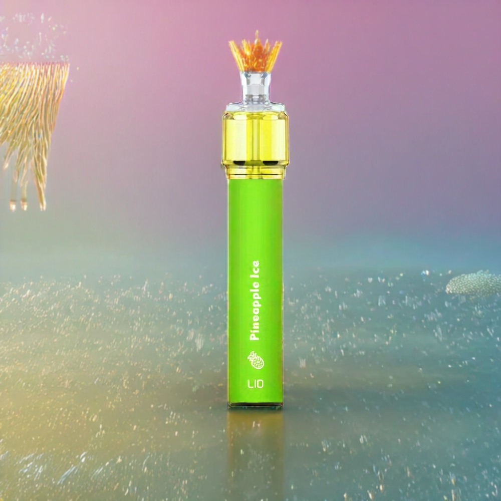 LIO Bee18 Max 2500 Puste Engangs Vape Ananas Is 1300mAh 6.5ml 5% Engros Danmark