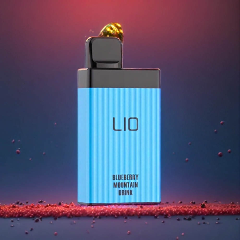 LIO BOXX 4000 Pust Almindelig Blåbær Bjerg Drik 650mAh Type-C 10ml 50mg Engros Danmark