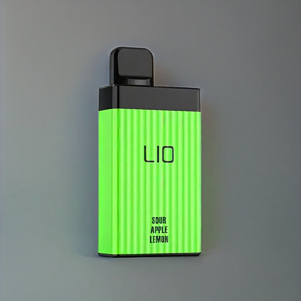LIO BOXX 4000 Pust Disposable Vape Sur Æble Citron 10ml 50mg/30mg 650mAh Type-C Engros Danmark