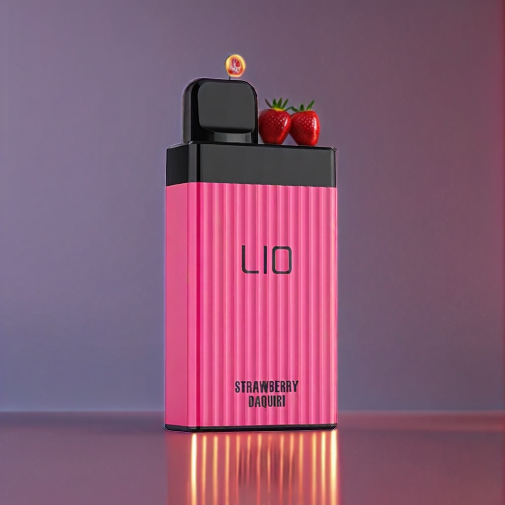 LIO BOXX 4000 Pust Engangs Vape Jordbær Daiquiri 650mAh 10ml 50mg Engros Danmark