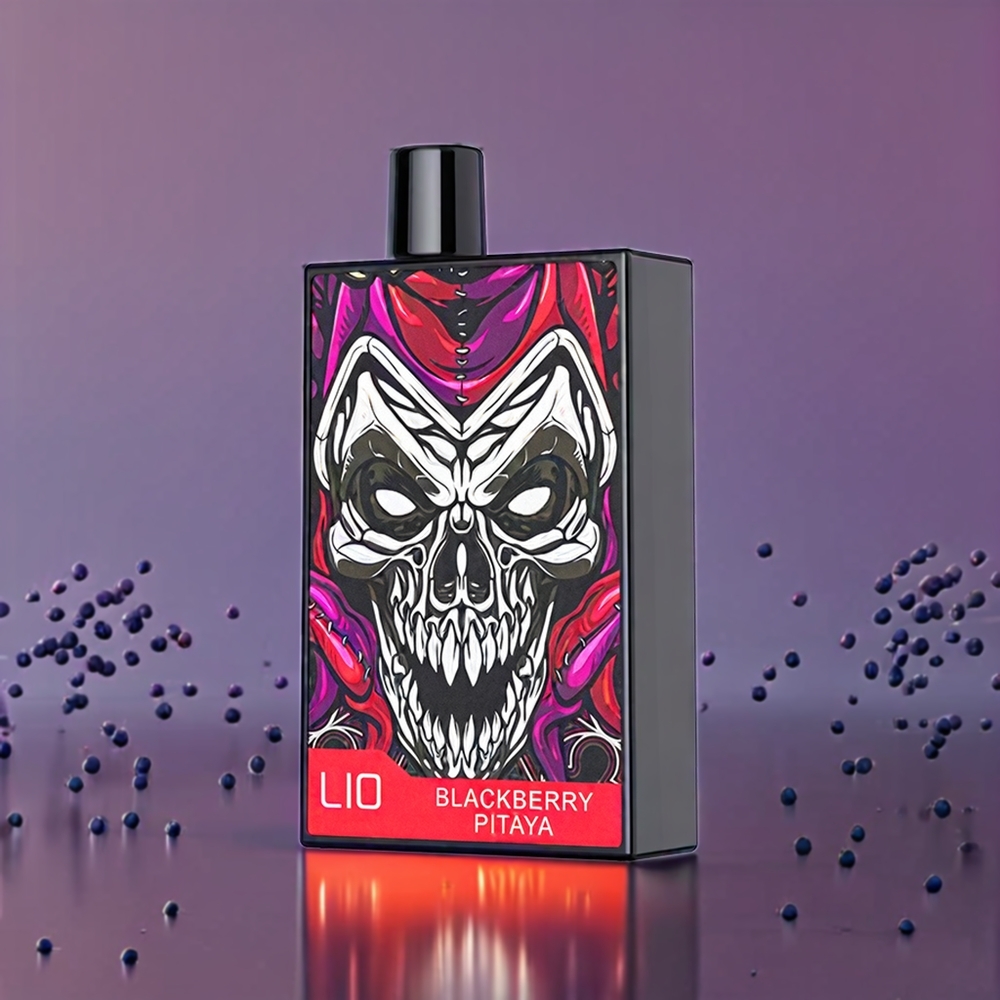 LIO CAPO 4500 Pust Engangs Vape Blackberry Pitaya 12ml 50mg/30mg 600mAh 10W Type-C Engros Danmark