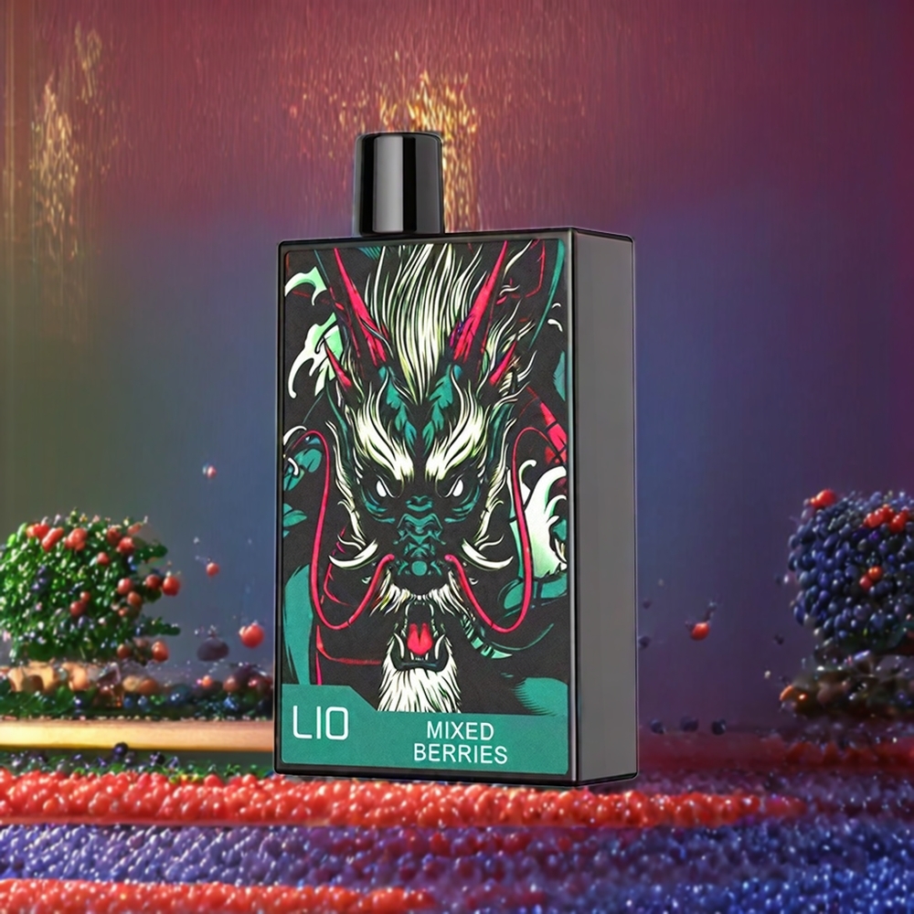 LIO CAPO 4500 Pust Engangs Vape Blandede Bær 12ml 600mAh Type-C 1.2 Ohm MESH Engros Danmark