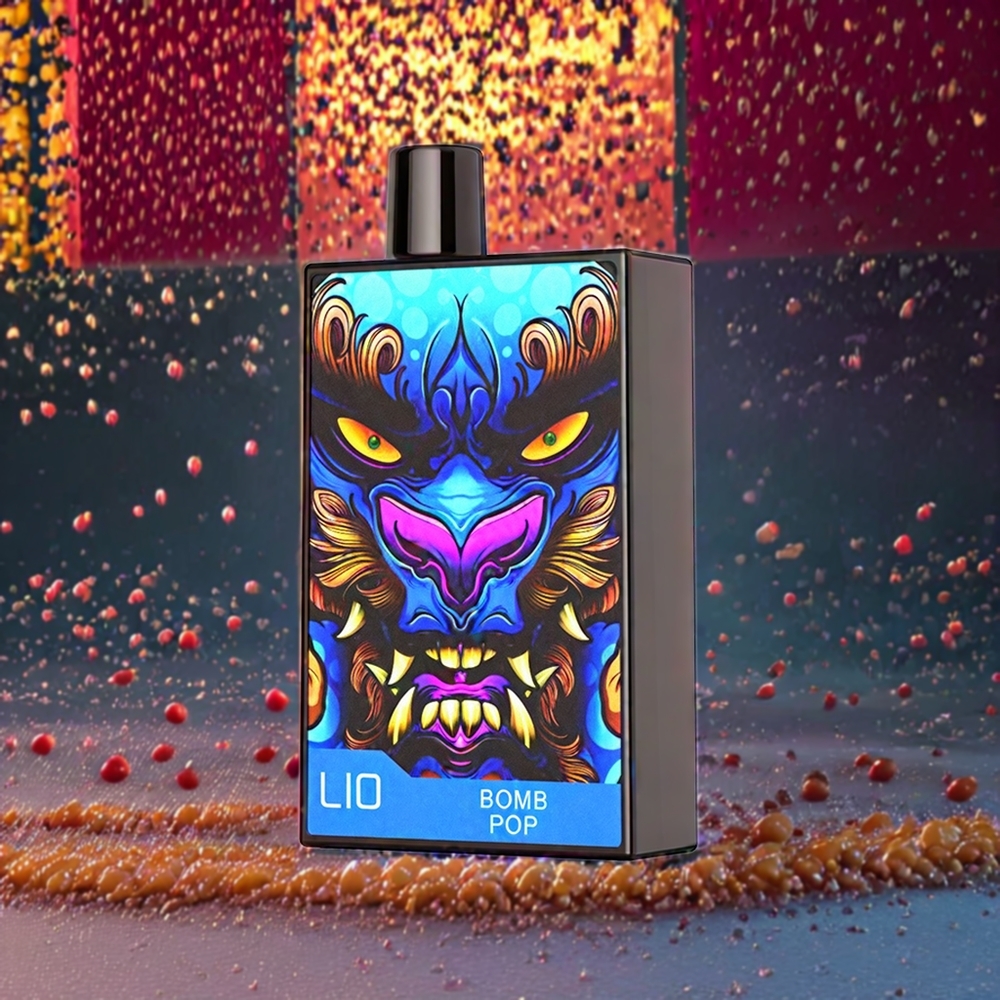 LIO CAPO 4500 Pust Engangs Vape Bomb Pop 600mAh 12ml 50mg/30mg Engros Danmark
