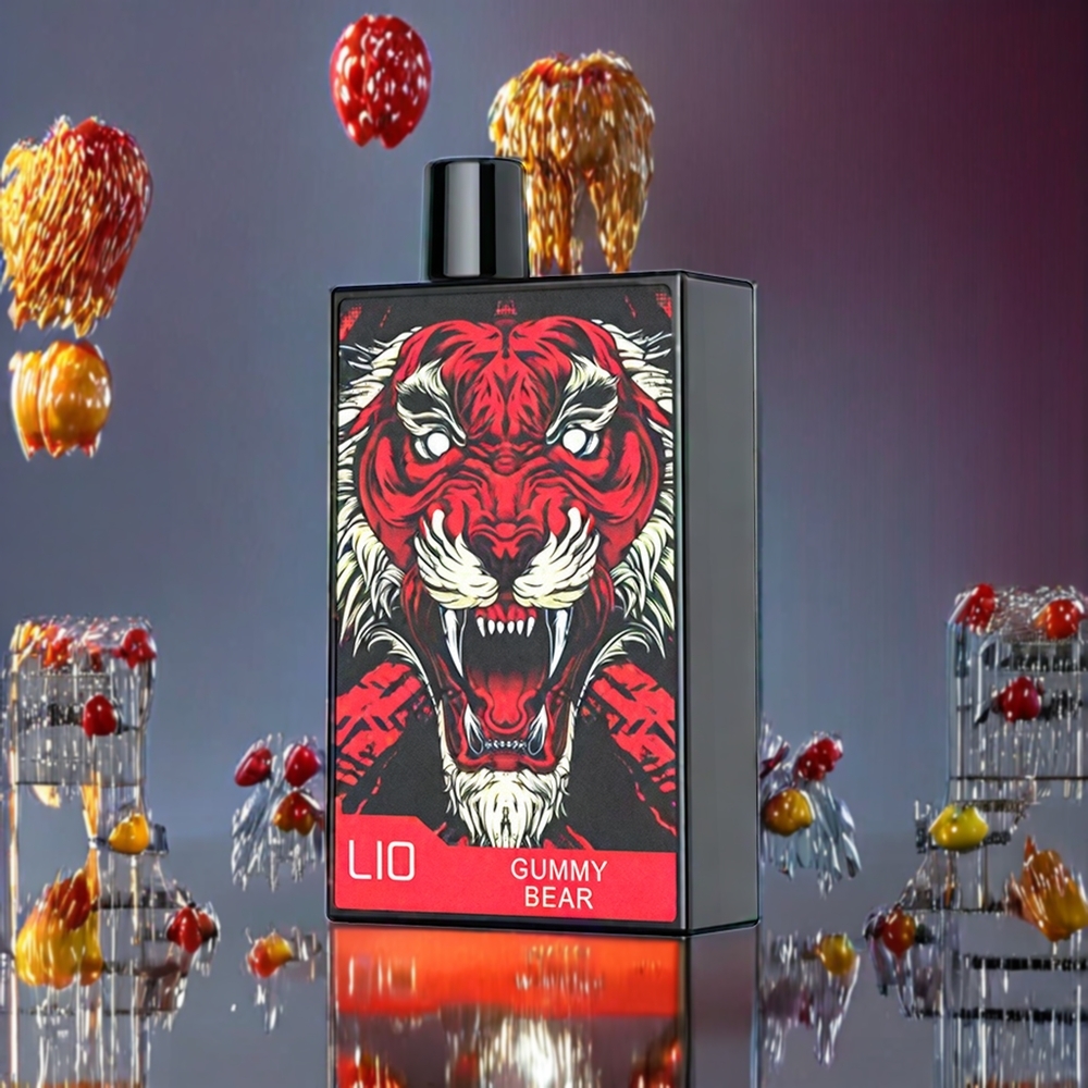 LIO CAPO 4500 Pust Engangs Vape Gummibjørn 12ml 600mAh Type-C 50mg/30mg Engros Danmark