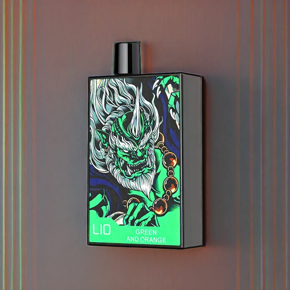 LIO CAPO 4500 Pust Grøn og Orange 600mAh Type-C 12ml 50mg/30mg Engros Danmark
