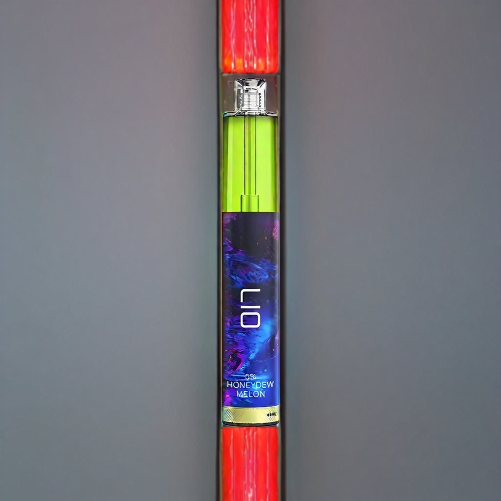 LIO Max Mesh 3000 Puffs Engangs Vape Honningmelon Ø20mm 120mm 1000mAh 10mL Engros Danmark