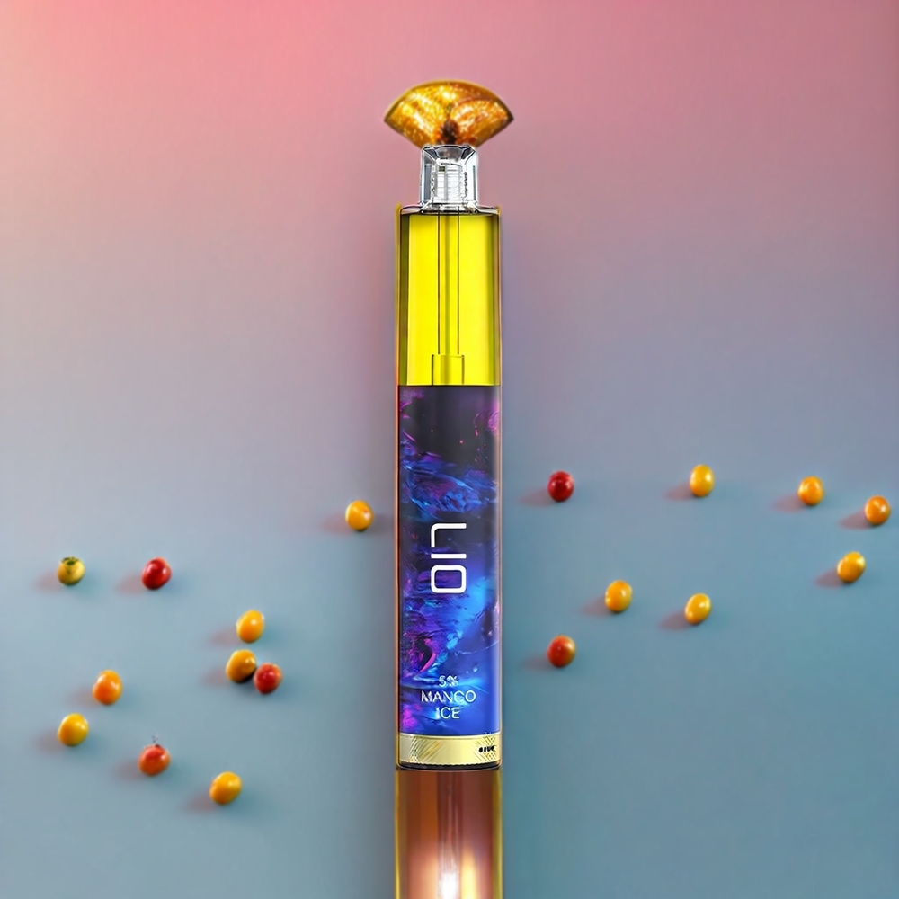 LIO Max Mesh 3000 Pust Engangs Vape Mango Is 10 mL 1000mAh Mesh 0.60 Ohm Engros Danmark