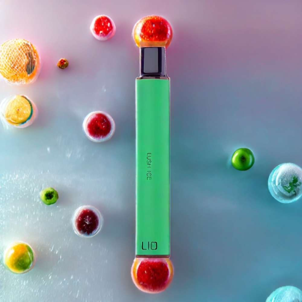 LIO Mini 600 Pust Bærbar Vape Lush Is 400mAh 2ml 20mg Engros Danmark