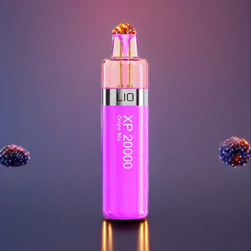 LIO XP 20000 Pust Justerbar Luftstrøm 0.8 Ohm Mesh Coil 12ML 50mg 900 mAh TYPE-C Engros Danmark