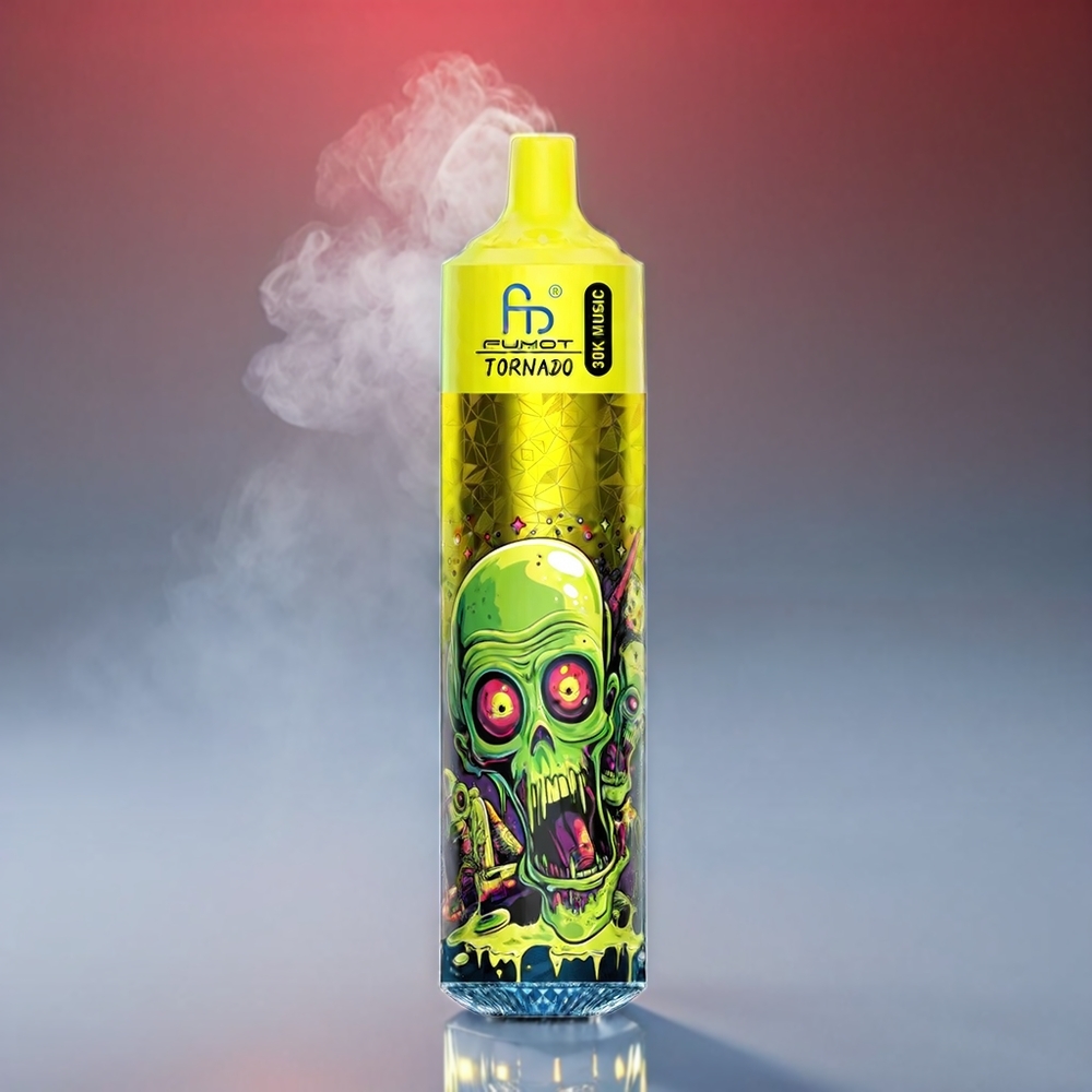 Fumot RandM Tornado 30000 Puf 30.000 30mL 2%/5% 1.0Ω 600mAh LED Jordbær Engros Danmark