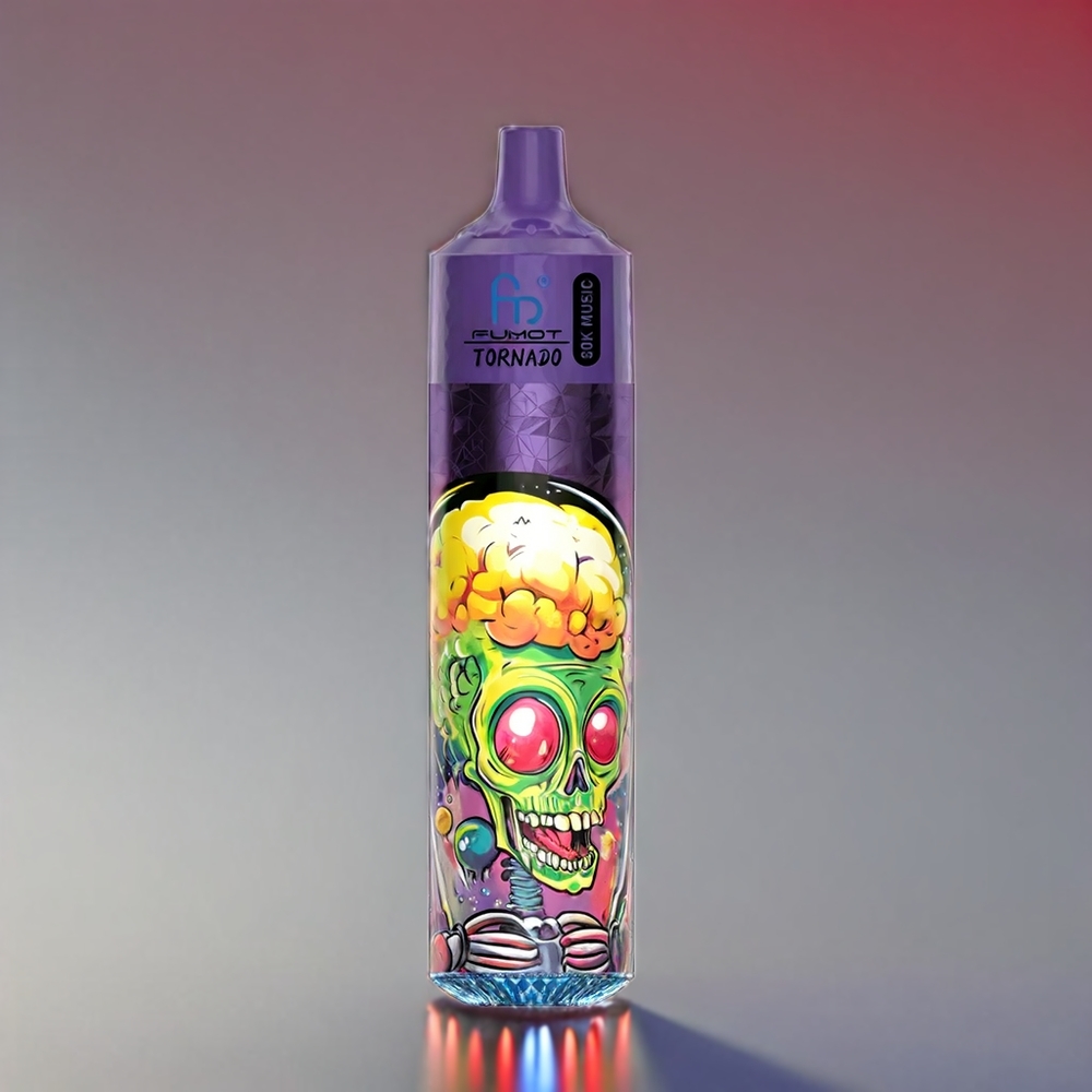 Fumot RandM Tornado 30000 Puf Kiwi Passionsfrugt Guava 30mL 2%/5% 600mAh Engros Danmark