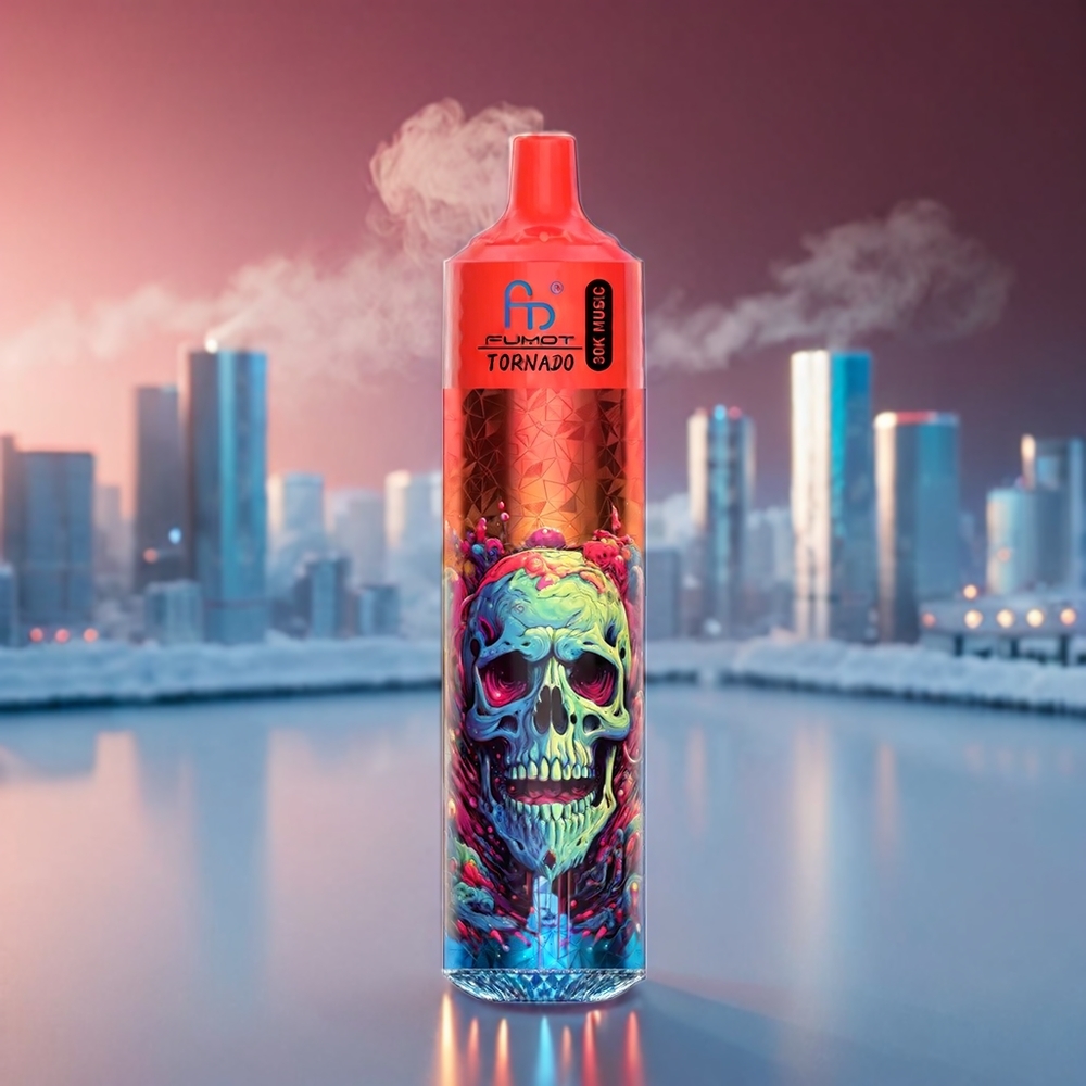 Fumot RandM Tornado 30000 Puster 30mL 2%/5% 1.0 Ohm 600mAh LED Lush Engros Danmark