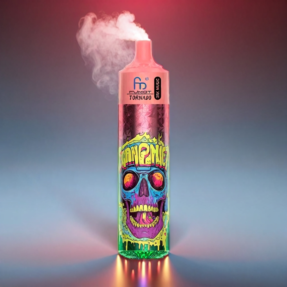 Fumot RandM Tornado 30000 Trekrydder 30mL 5% 1.0 Ohm 600mAh LED Engros Danmark