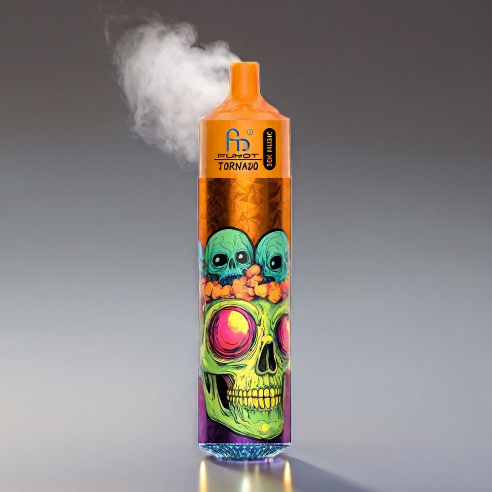 Fumot RandM Tornado 30000 Triple Mango 30.000 puffs 30mL 2%/5% 1.0 Ohm 600mAh LED Engros Danmark