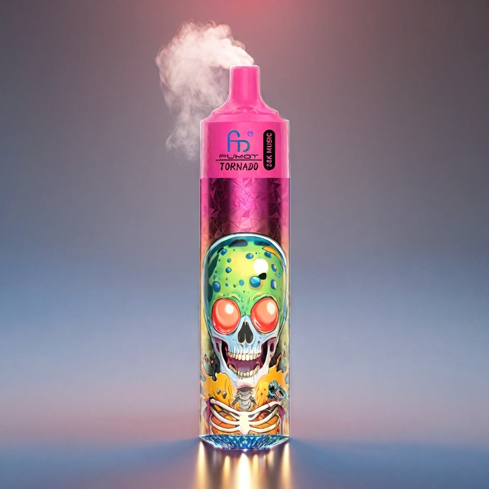 Fumot RandM Tornado 30000 puf Blåbær Jordbær Hindbær 30mL 2%/5% 1.0Ω 600mAh LED Engros Danmark