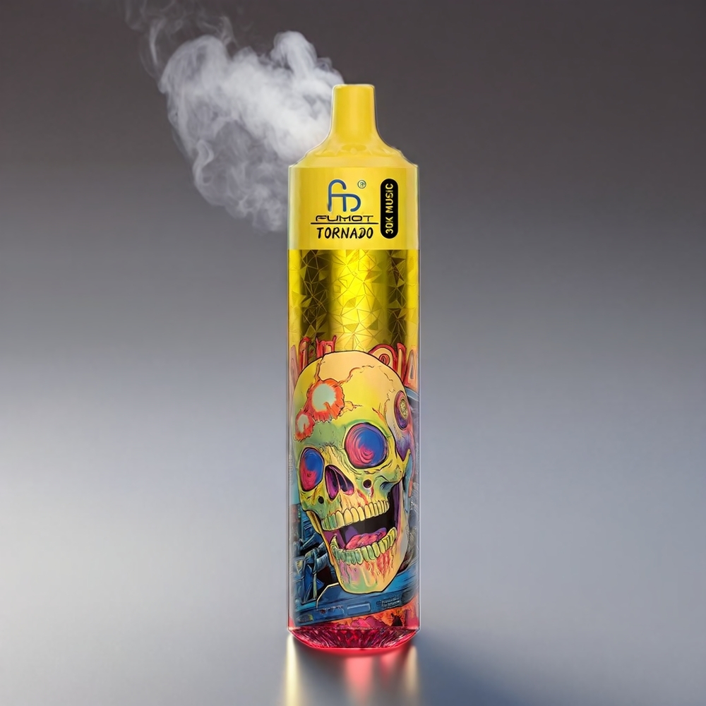 Fumot Randm Tornado 30000 Puf 30.000 30mL 2/5% 1.0Ohm 600mAh LED Kirsebær Cola Engros Danmark