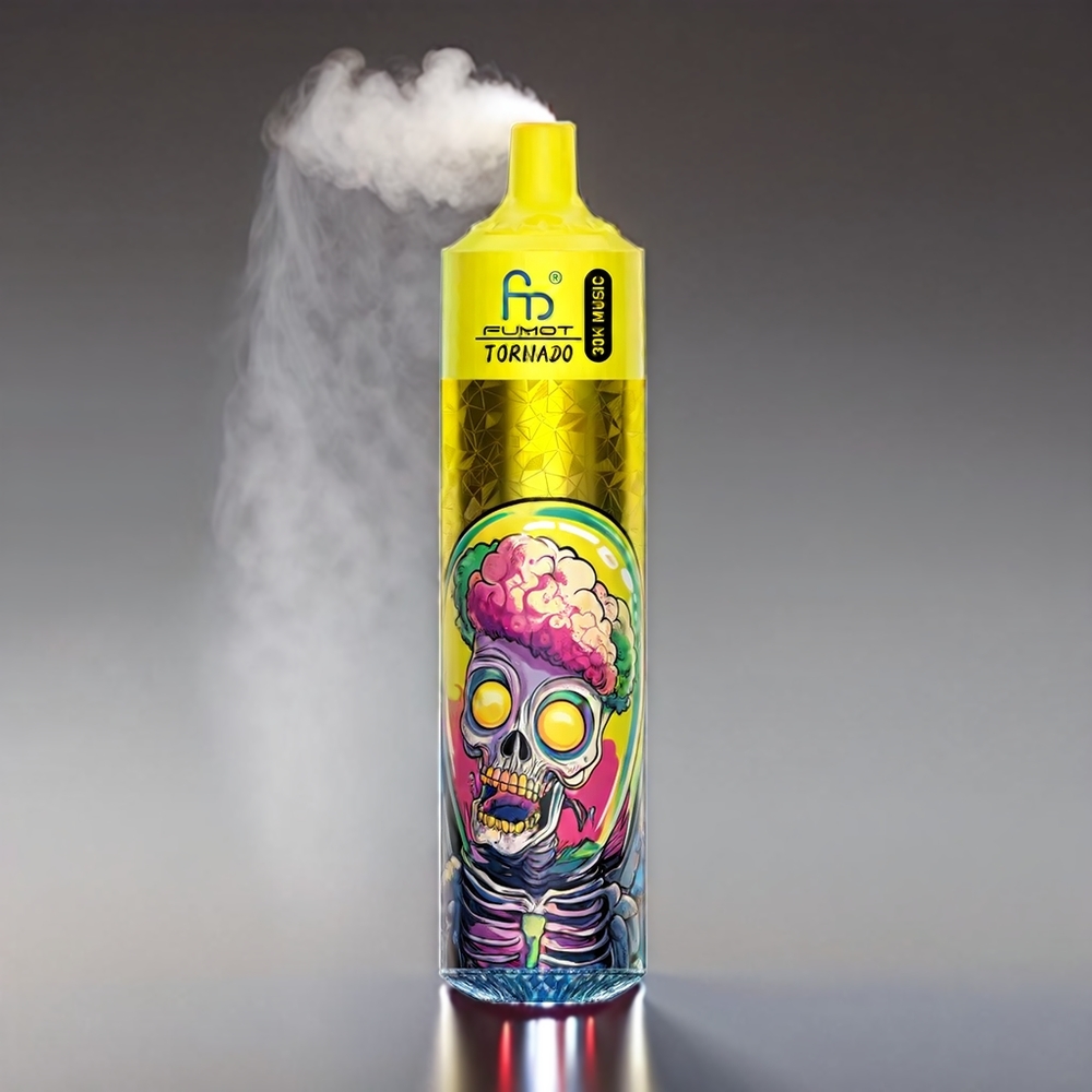 Fumot Randm Tornado 30000 Puf Banan Jordbær 30mL 2%/5% 1.0Ω 600mAh LED Engros Danmark