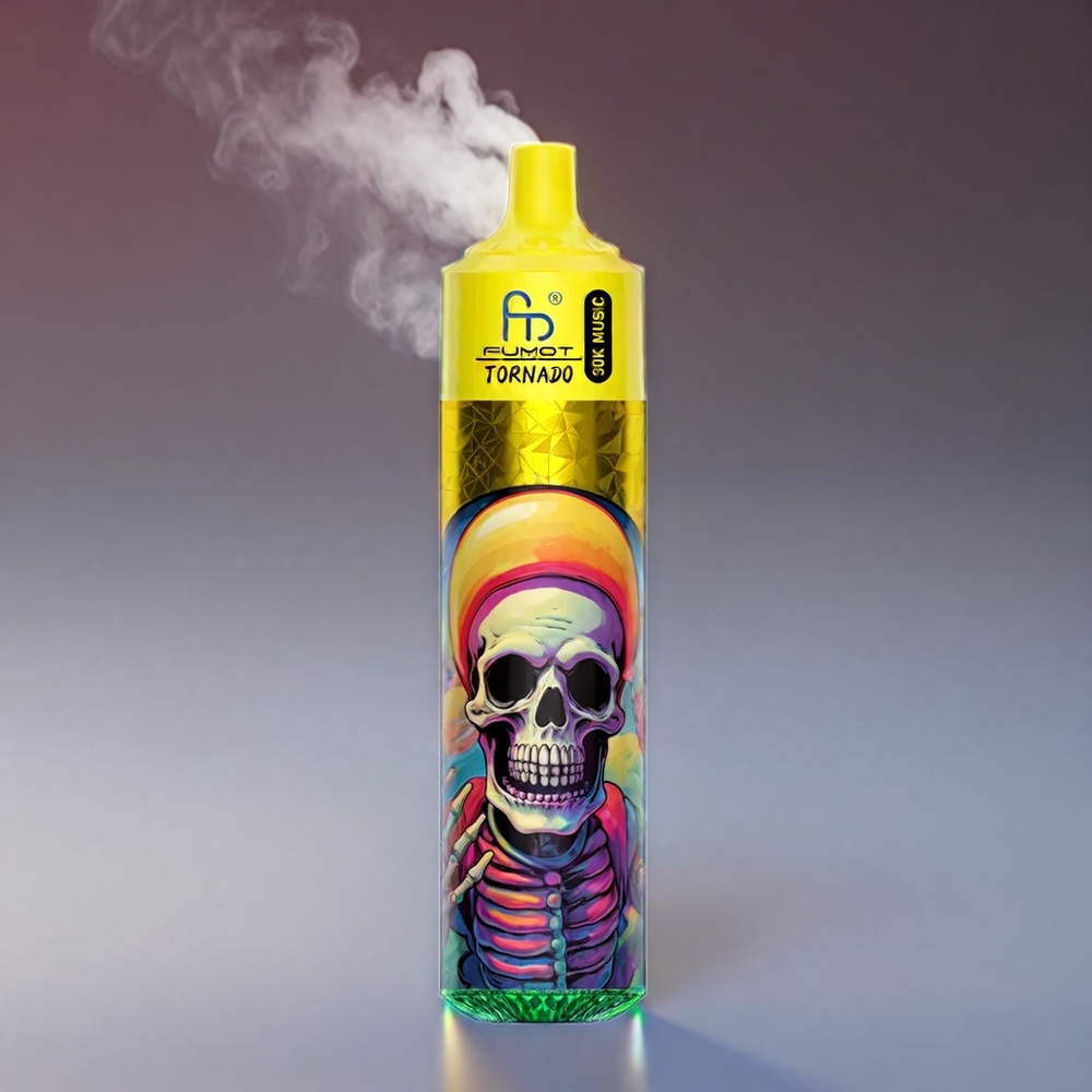 Fumot Randm Tornado Jordbær Blåbær Hindbær 30000 Puffs 30mL 2%/5% 1.0 Ohm 600mAh LED Engros Danmark