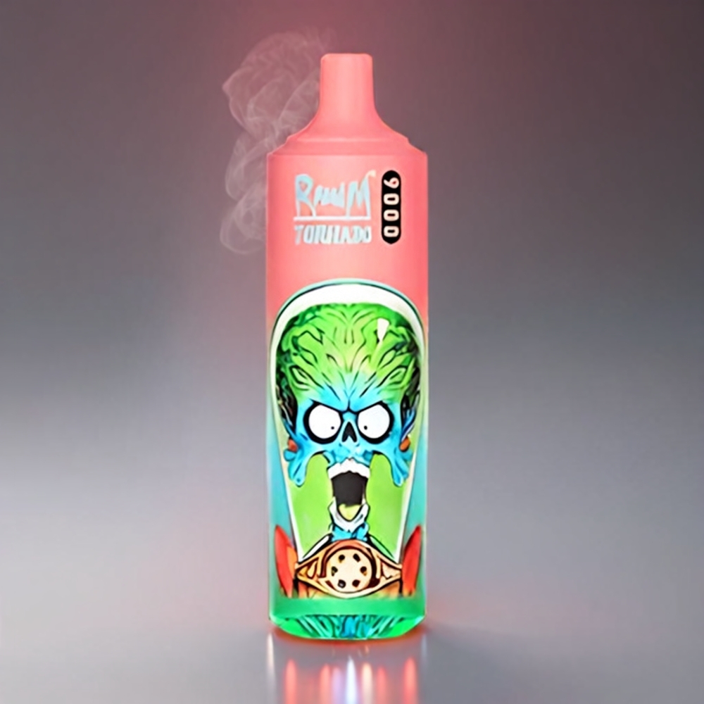 Fumot Randm Tornado Gummy Bear 9000 Puffs 850mAh 18mL Mesh RGB 54 Smagsvarianter Engros Danmark