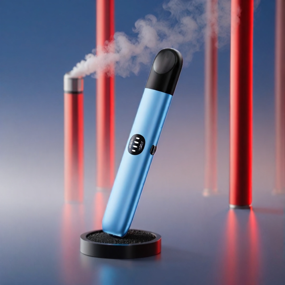 RELX Infinity 2 Damptilbehør Blå med 1.9 ml Kapacitet, 440mAh, USB Type-C og 3 Justerbare Tilstande - Engros Danmark