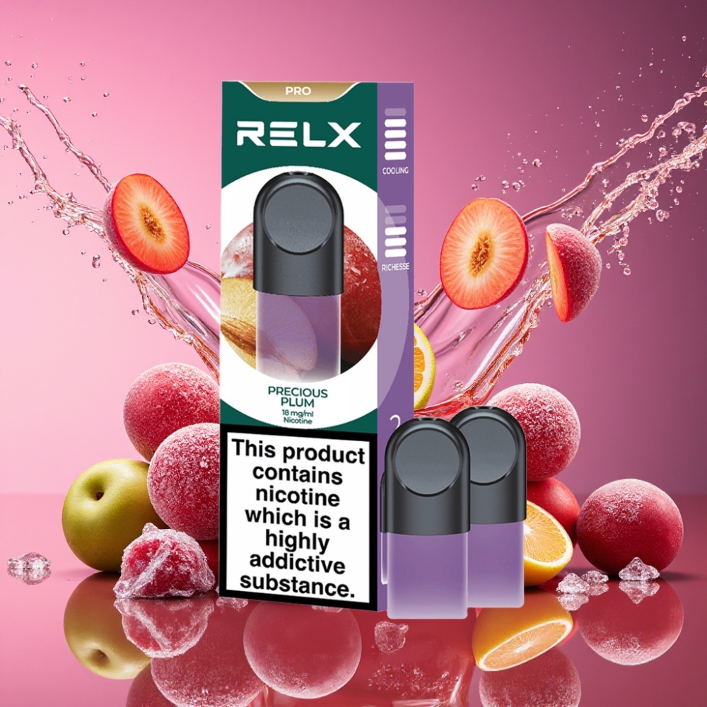 RELX Pod Pro 1 Mund "Kostelig Blomme" Rig Damp Engros Danmark