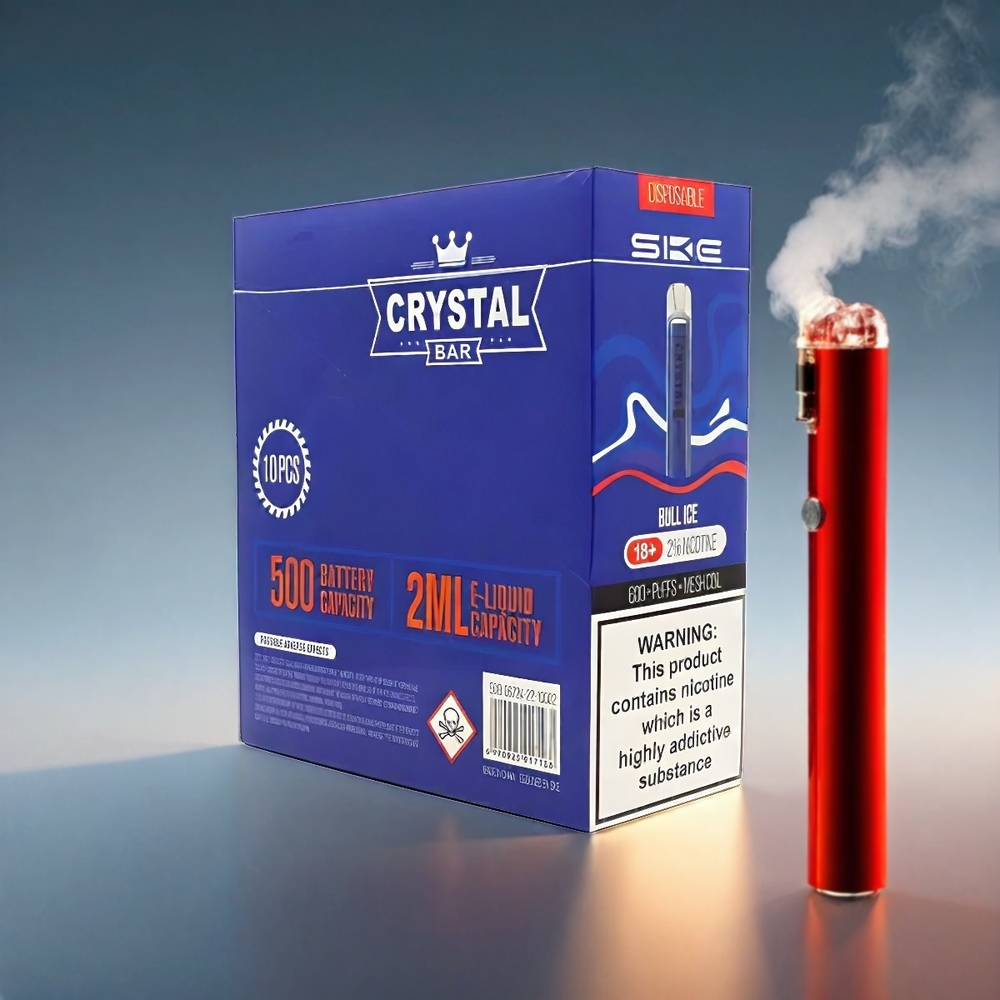 SKE Crystal BAR 600 2% 500mAh Mesh Coil 2.0ml 3.6V Engros Danmark