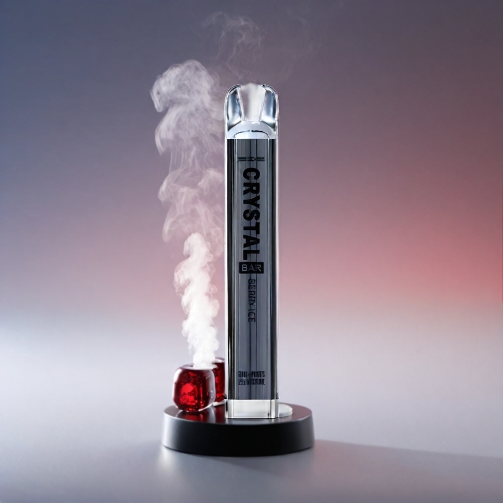 SKE Crystal BAR 600 Bær 0%/2% 500mAh 600 Puffs 2.0ml Mesh Coil Engros Danmark