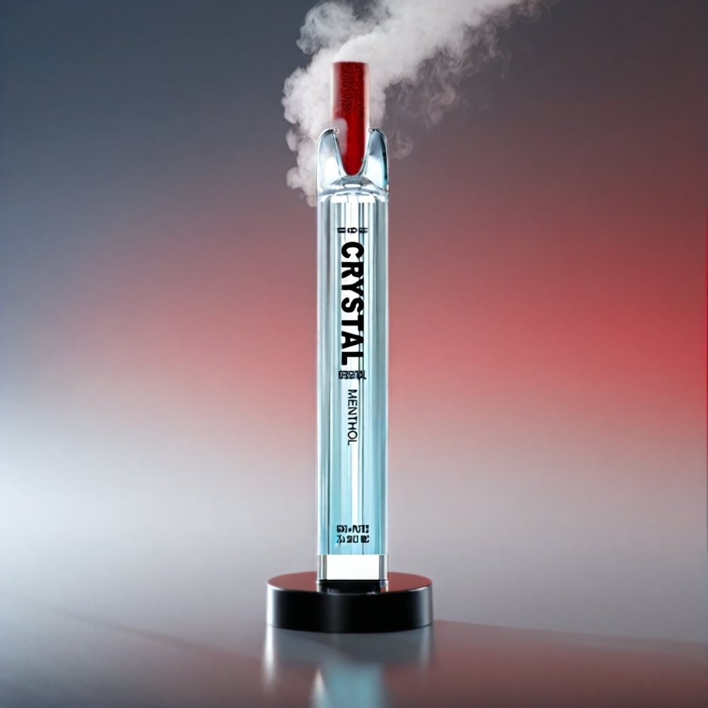 SKE Crystal BAR 600 Vape Menthol 2% 500mAh 600 Puffs 2.0ml Mesh Coil Engros Danmark