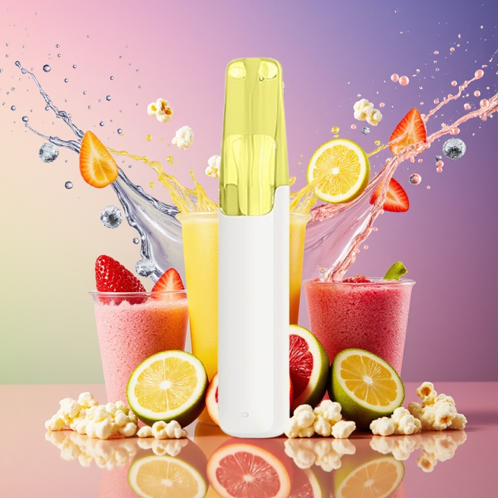 Snowplus Dash 4000 Puffs Vaniljekage Keramisk 530mAh 7.5ml 3% 5% Engros Danmark