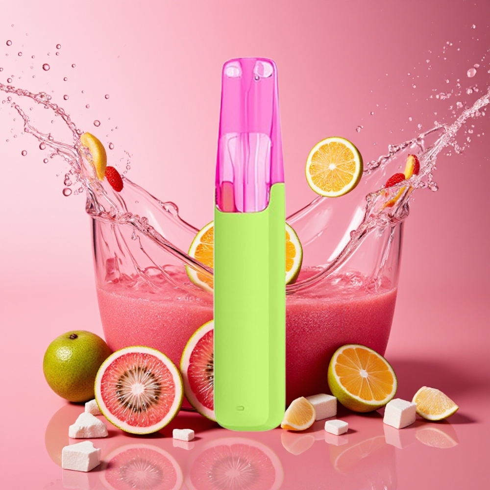 Snowplus Dash 4000 Pust Keramik 7,5 ml 530 mAh Pink Guava Engros Danmark