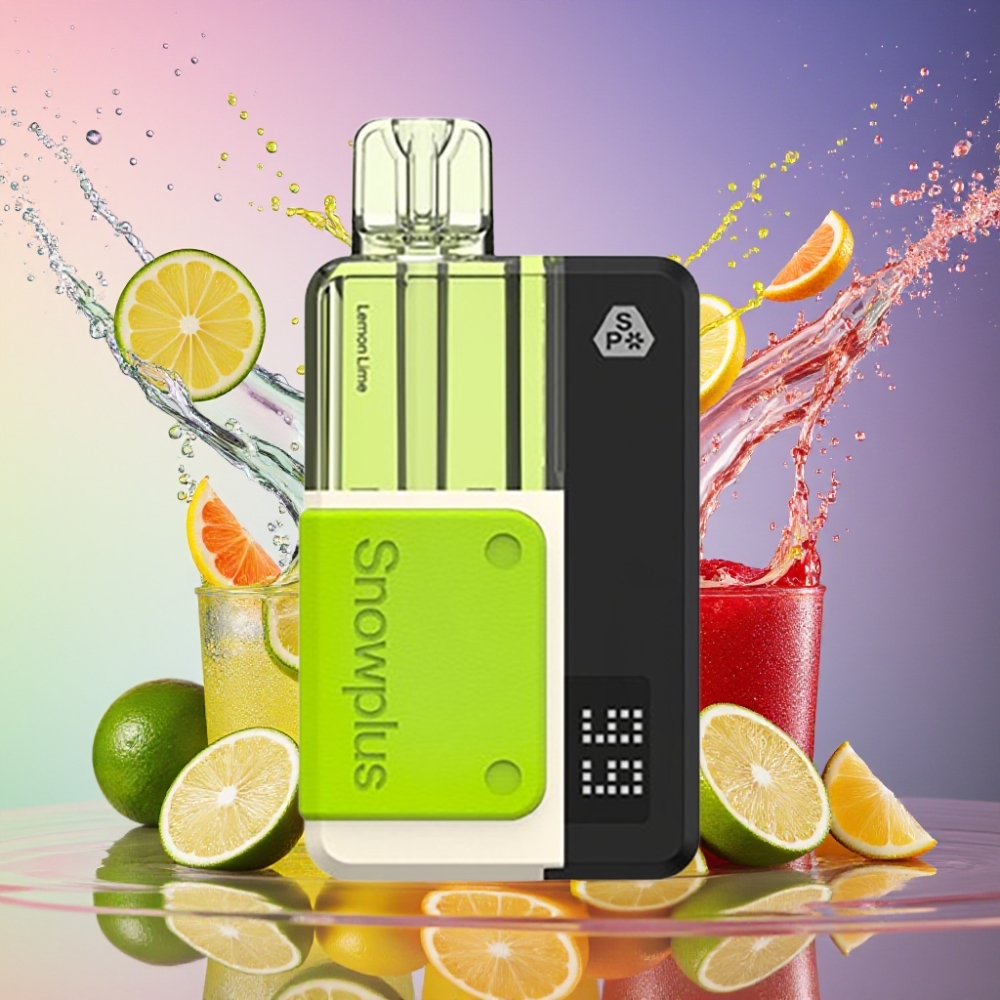 Snowplus Swift 5000 Puffs Citron Lime Dual Mesh 1000 mAh 2+10 ml 2% Engros Danmark