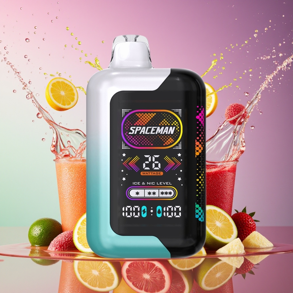 SPACEMAN SP40000 2mund Friske Mynte 20ml 1000mAh 50mg Engros Danmark