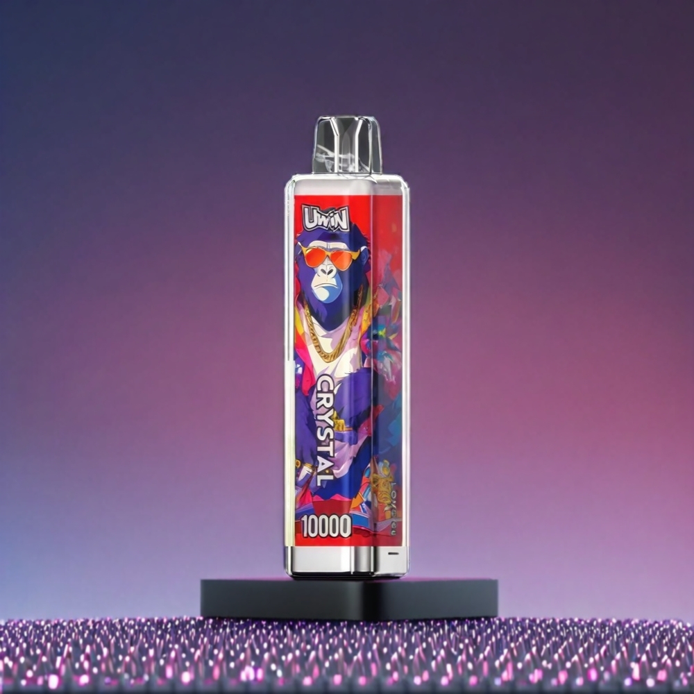 UWIN Crystal 10000 Puff RGB 18ml Type-C 0,8Ω 200/10 650mAh Engros Danmark